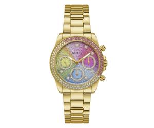 GUESS Orologio da polso da donna Sol 38 mm oro GW0483L4, giallo., Bracciale