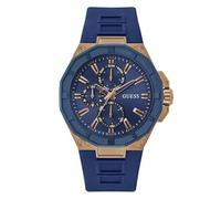 GUESS Orologio da polso da uomo R2 silicone, Blu, misura unica, Bracciale