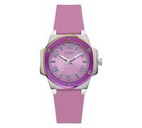 GUESS Orologio da polso donna 38 mm cinturino in silicone GW0556L1, cinghia