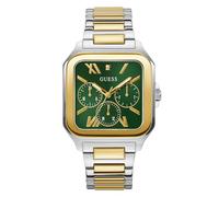 GUESS Orologio Analogico al Quarzo Uomo con Cinturino in Acciaio Inossidabile GW0631G1