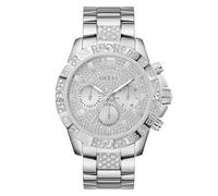 GUESS Orologio Multi-quadrante al Quarzo da Uomo con Cinturino in Acciaio Inossidabile GW0796G1