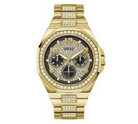GUESS Orologio Multi-quadrante al Quarzo Uomo con Cinturino in Acciaio Inossidabile GW0785G2