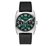 GUESS Orologio Multi-quadrante al Quarzo Uomo con Cinturino in Pelle GW0792G1