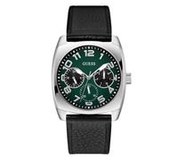 GUESS Orologio Multi-quadrante al Quarzo Uomo con Cinturino in Pelle GW0792G1