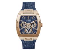 GUESS Orologio Multi-quadrante al Quarzo Uomo con Cinturino in Silicone GW0786G2