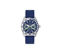 Guess Orologio Multi-quadrante al Quarzo Uomo con Cinturino in Silicone GW0903G1