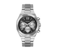 Guess - Orologio Multifunzionale Uomo Equity argento- nero 44 mm Gw0703G1 - - Accessories - unisex - Grigio - ONE SIZE