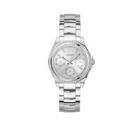 GUESS Orologio da polso da donna Ritzy acciaio inossidabile, argento