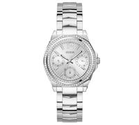 GUESS Orologio da polso da donna Ritzy acciaio inossidabile, argento
