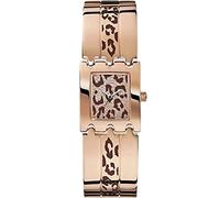 Guess - Orologio per Donna in Acciaio Dorato Rosa Quadrante Rettangolare Guess - Acciaio - 3,1 cm
