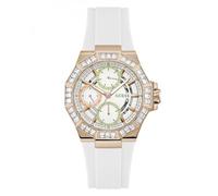 GUESS Orologio Selene GW0695L3 in acciaio inossidabile e silicone