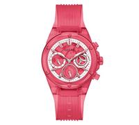 GUESS Orologio sportivo da donna, multifunzione, 39 mm, Rosso/Rosso/Rosso, classico