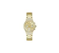 GUESS Orologio analogico 'Moonlight' oro / trasparente, Taglia One Size