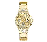 GUESS Orologio analogico 'Moonlight' oro / trasparente, Taglia One Size