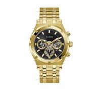 Guess Uomo Orologio da Polso Multifunzione Continental GW0260G2 IN Acciaio Oro