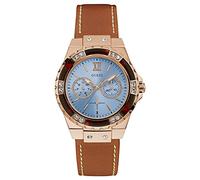 Guess Orologio Analogico Classico Quarzo Unisex con Cinturino in Pelle W0775L7