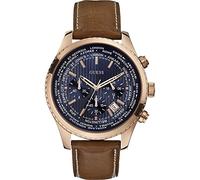 Guess Orologio Cronografo Quarzo Uomo con Cinturino in Pelle W0500G1