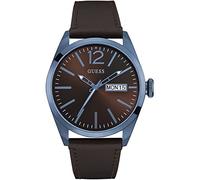 Guess Orologio Analogico Quarzo Uomo con Cinturino in Pelle W0658G8