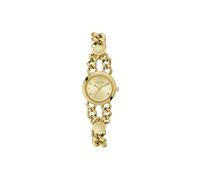 Guess P GLD CS/SUN CHAMP DL/P LOGO GLD BRCT W/CRYS W/ADJT G LINKS, Champagne