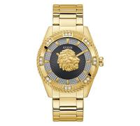 Guess P GLD CS W/CRYS/SUN BLK GLITZ DL W/P GLD LION/P GLD BRCT, Nero