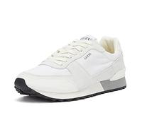 Guess Padova, Scarpe da Ginnastica Uomo, Bianco, 44 EU
