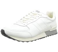 GUESS Padova, Sneaker Uomo, White, 45 EU