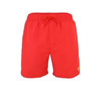 GUESS Pantaloncini da bagno rosso neon Uomo GUESS M