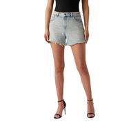 GUESS Pantaloncini da donna Eco Relaxed Midi, Ragazza Belle Bling, 28