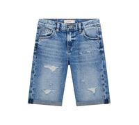 GUESS Pantaloncini in lino Eco Denim Bambino Bambino, Cascata Lino Blu, 7 anni