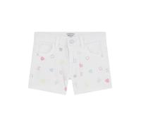 GUESS Pantalone Corto per Bambine e Ragazze Écru 5 Anni (110cm)