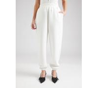 GUESS Pantaloni 'CECILIA' argento / bianco, Taglia 42
