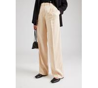 GUESS Pantaloni con pieghe 'CAMILLE' talpa, Taglia 42