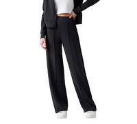 GUESS Pantaloni da jogging a gamba dritta, Minuit Nero, L