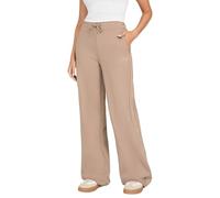 Guess Pantaloni da uomo Eco Octavia a gamba larga, Seta Taupe, S