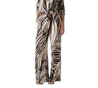 Guess Pantaloni Eco Bastienne a Gamba Larga Donna, Stampa Wild Escape, S