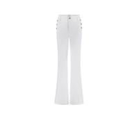 GUESS Pantaloni Flared Fit bianco | 30