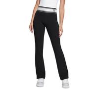 GUESS Pantaloni Lunghi Ann Donna, Nero corvino, S