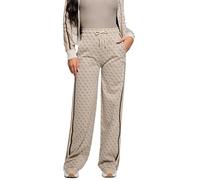 GUESS Women's Jean G Logo Straight Long Pant, 4G Rhombus Buffy