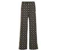 Guess Pantaloni Sportivi PEONY TAPED STRAIGHT LONG PANT in Nero EU L