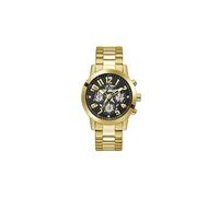 GUESS Orologio analogico 'Parker' oro / nero, Taglia One Size