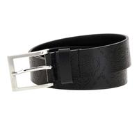 GUESS Pelle cintura Boston Leather Belt H35 W105 Black nero
