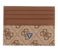 GUESS Pelle portacarte Milano Card Holder Beige/Cognac marrone