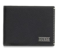 GUESS Pelle portafoglio Boston Bifold Wallet Black nero