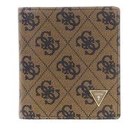GUESS Pelle portafoglio Mito Small Billfold Wallet With Coinpocket Coffee marrone