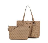 Guess Brenton - Borsa shopper 45 cm (latte logo) marrone