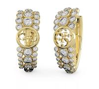 Guess Perfect Illusion gold-plated hoop Orecchini JUBE03367JWYGT-U