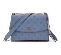 GUESS Phoebe Convertible Xbody Flap Bag Slate Logo