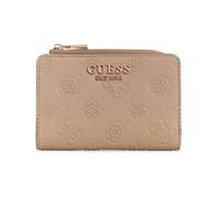 Guess Custodia per carte da donna Phoebe - Cerniera, logo Simply Taupe - Taglia unica