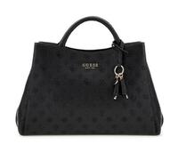 GUESS Phoebe Large Girlfriend Satchel Black Logo