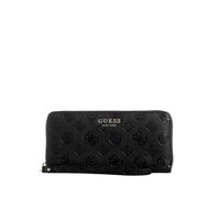 Guess Portafoglio Phoebe SLG Large con zip – L Nero con logo